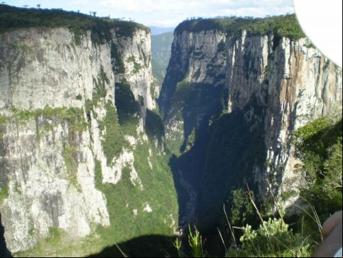 Canyon Itaimbézinho - Cambará do Sul - RS. Foto: Juliana Ferreira